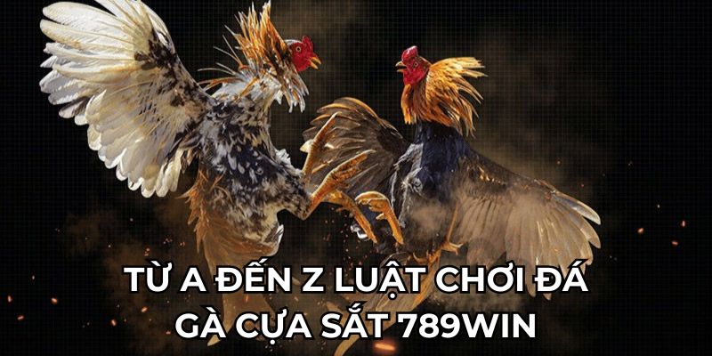 Từ A đến Z luật chơi đá gà cựa sắt 789Win